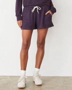 MONROW Supersoft Ultimate Short MIDNIGHTPLUM Best